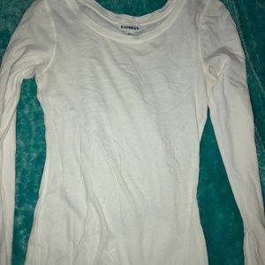 white longsleeve shirt